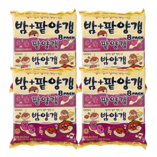 연양갱 8번들(밤양갱+팥양갱) 4팩, 200g