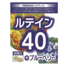 葉黃素40mg&藍莓保健錠, 1個, 40顆