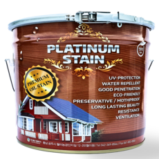 [PLATINUM] 친환경인증 오일스텐 오일스테인 목재침투 방부목 스테인10리터, 밤나무색, 1개, 10L