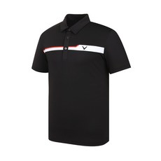 卡拉威【Callaway】企劃男士胸彩領短袖T卹CMTYJ2662-199_G