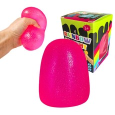 리아무아 스퀴시 스트레스볼 스퀴즈볼, 1개, 260g, 핑크