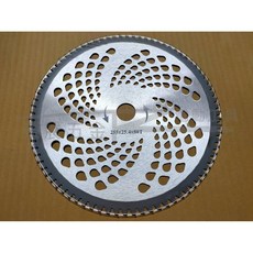 榮展五金 80齒鎢鋼圓刀 255mm 割草機刀片 鋸樹 牧草 小灌木 除草機鋸片, 1個, 買10送1~超商取貨一單限11片
