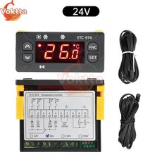 12V 24V AC 컨트롤러 냉각 냉장고 제어 ETC 디지털 조절기 220V 974 110V 온도