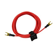 턴테이블 접지선 6피트 골드 플레이트 포노 케이블 - 잡음 방지 USA, 턴테이블 포노 프리앰프 오디오 앰프 접지선, 6피트 금