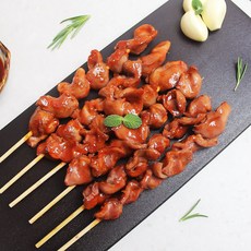 고우하 닭모래집꼬치 210g 술안주 캠핑꼬치 캠핑음식, 4개