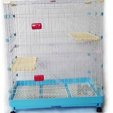 2단 고양이장 색상랜덤 고양이하우스 고양이철장