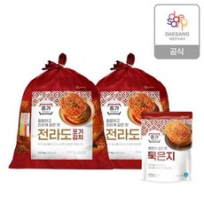 종가 전라도식 포기김치 10.4kg (5.2kg*2)+묵은지400g, 5.2kg