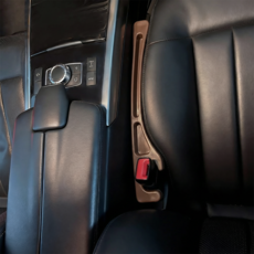 플러스리빙 자동차 운전석+조수석 사이드 포켓 틈새쿠션 1세트, 브라운, 2개