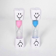 양치 타이머 3분 모래시계 han048Ra, 블루