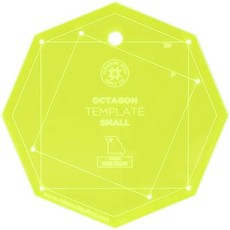 퀼팅 템플릿 미주리 스타 퀼트 주식회사. 옥타곤 5피트' 참 팩과 프리컷 패브릭 사각형용 아크릴 자 커팅 패턴 패치워크 필수 용품 NOT5970 그린, Acrylic