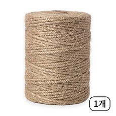 베러워커스 공예용 황마끈 4mm, 1개, 50m, 브라운