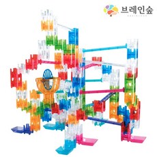 브레인숲 아키레일 큐브 어드밴스 176PCS 구슬굴리기 롤러코스터(가이드북+보관함)