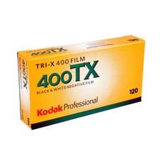 Kodak 柯達 400TX 120底片 黑白軟片 400度, 1個, 單卷無紙盒