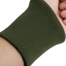 글로아픽 밑단패딩 니트 다리 소맷부리 손목밴딩 수선, L. 녹색