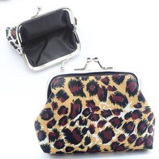 1+1 호피 여성 담배케이스 똑딱이 지갑형 휴대용 담배 지갑