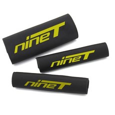 오토바이 리어 프론트 포크 프로텍터 충격 흡수 가드 랩 커버 스트레치 패브릭 적합, 1개, 9. yellow-a set