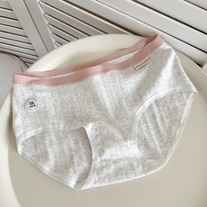 Mood swings 女士純棉內褲三角褲抗菌全棉襠無痕中腰, XXL【140-160斤】