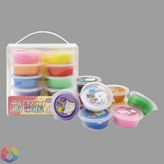 6보급창고 클레이세트 10색 공예재료