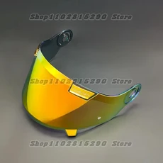 MT JARAMA V32 용 오토바이 헬멧 렌즈 Anti-UV 방진 윈드 액세서리 교체, 08 Red Gold