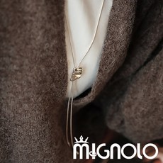 MIGNOLO 百搭簡約長鍊 韓國連線 正韓項鍊女 配飾