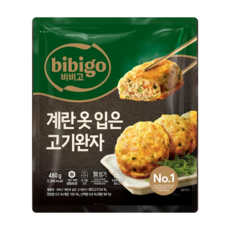 (냉동)[비비고]계란옷입은고기완자, 4개, 480g