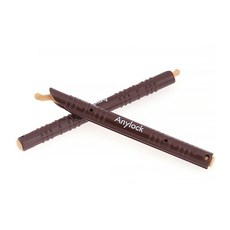 애니락 브라운 비닐 밀봉 스틱 클립 5호 130mm X10개 커피봉투보관 집게 봉지