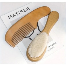 코지베베 원목 아기 빗 세트, 1개