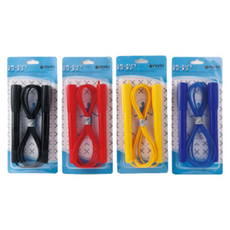 미령문구 줄넘기협회에서 인증한 국내제조 슬림줄넘기 4가지 색상, 노랑1개, 1개