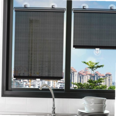 블라인더 붙이는블라인드 소 창문 햇빛가리개 작은창 미니 차단