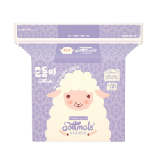 Softmate 順順兒 乾濕兩用柔巾 160抽, 1個, 160, 50gsm