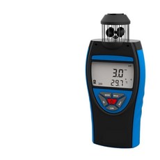 8806-WM-APP 디지털 풍속계 풍속계 평균 풍속계CFM 고도 기압, BLUE