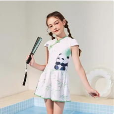 ZOKE 兒童泳裝連體泳衣 適合女孩