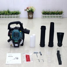 엔진송풍기 산림 낙엽청소기 청소기 집진기 제설 낙엽, 휴대용 4행정 Makita BHX2600 표준 블루 피