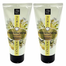 미쟝센 프리지아머스크 트리트먼트 300ml 2개 헤어 케어 양제 이스 처 저 두피 관리, 본상품