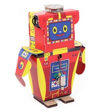 로봇키트 진동로봇 로봇만들기 조종하는 직립보행 예술 즐거운, LED 미 포함