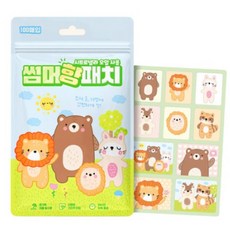 아텍스 썸머 향 패치 날벌레 기피제 대용량 100p, MIX 혼합, 1개