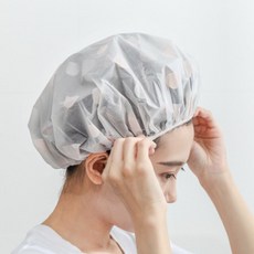 방수 샤워캡 방수 비닐헤어캡 헤어밴드 샴푸캡 머리캡 sta+68658mW, 1–비닐헤어캡–블루, 1-비닐헤어캡-블루