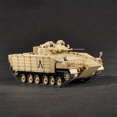 트럼페터 영국 워리어 보병 전투 장갑차 밀리터리 프라모델 1:72, 1개