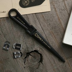 Penco 펜코 LETTER OPENER 레터 오프너 편지 봉투 플라스틱 나이프, black