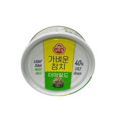가벼운참치(더마일드) 200G(주)오뚜기, 200g, 1개
