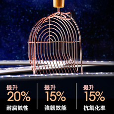 VANLUEE 貓砂鏟 不鏽鋼 細孔 貓砂清潔, 1個, 如图所示(2474)