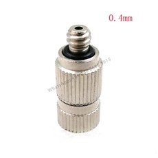 고압 스레드 황동 미스트 노즐 안개 조거 냉각 스프레이 헤드 드립 방지 미세 분무 분무기, 1개