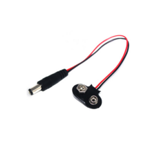 9V 건전지 스냅 단자 아두이노 DC 플러그 배터리 홀더, 1개