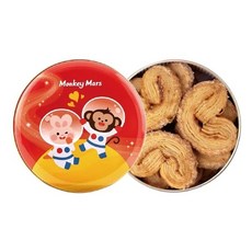 【Monkey mars】火星猴子 Mini原味蝴蝶 迪化街伴手禮 小鐵盒罐裝, 1個