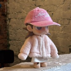 팝마트 지거 Zsiga 액션 피규어 BJD 1/8 인형 20cm 코트 인형옷 핑크 그레이 블랙 브라운 코트 겨울 의상, 핑크 코트