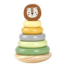 유아 감성 파스텔톤 크기개념학습 사자링쌓기 원목 공간감각 키즈카페