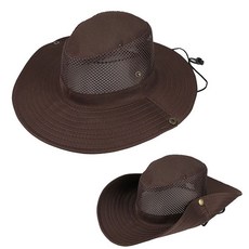 여름 모자 벙거지모자 브라운 매쉬