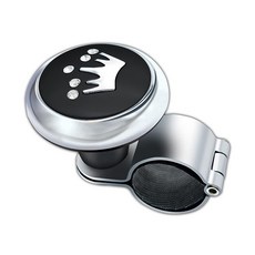 [ 820694 ] 듀코우 팩-1 스티어링 휠 스피너 손잡이 360° 자유 회전 부스터 볼 금속 베어링 미끄럼 방지 조절 가능한 핸들 액세서리 대부분의 자동차에 범용 (실