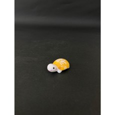 東昇瓷器餐具 藍福字烏龜造型筷架, 1個, 黃