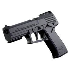 UB 자동연사 USP 권총 탄피 배출 에어 소프트건 너프건, 1개, 블랙